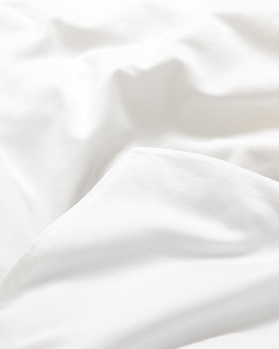 satijnen tweepersoons dekbed - wit