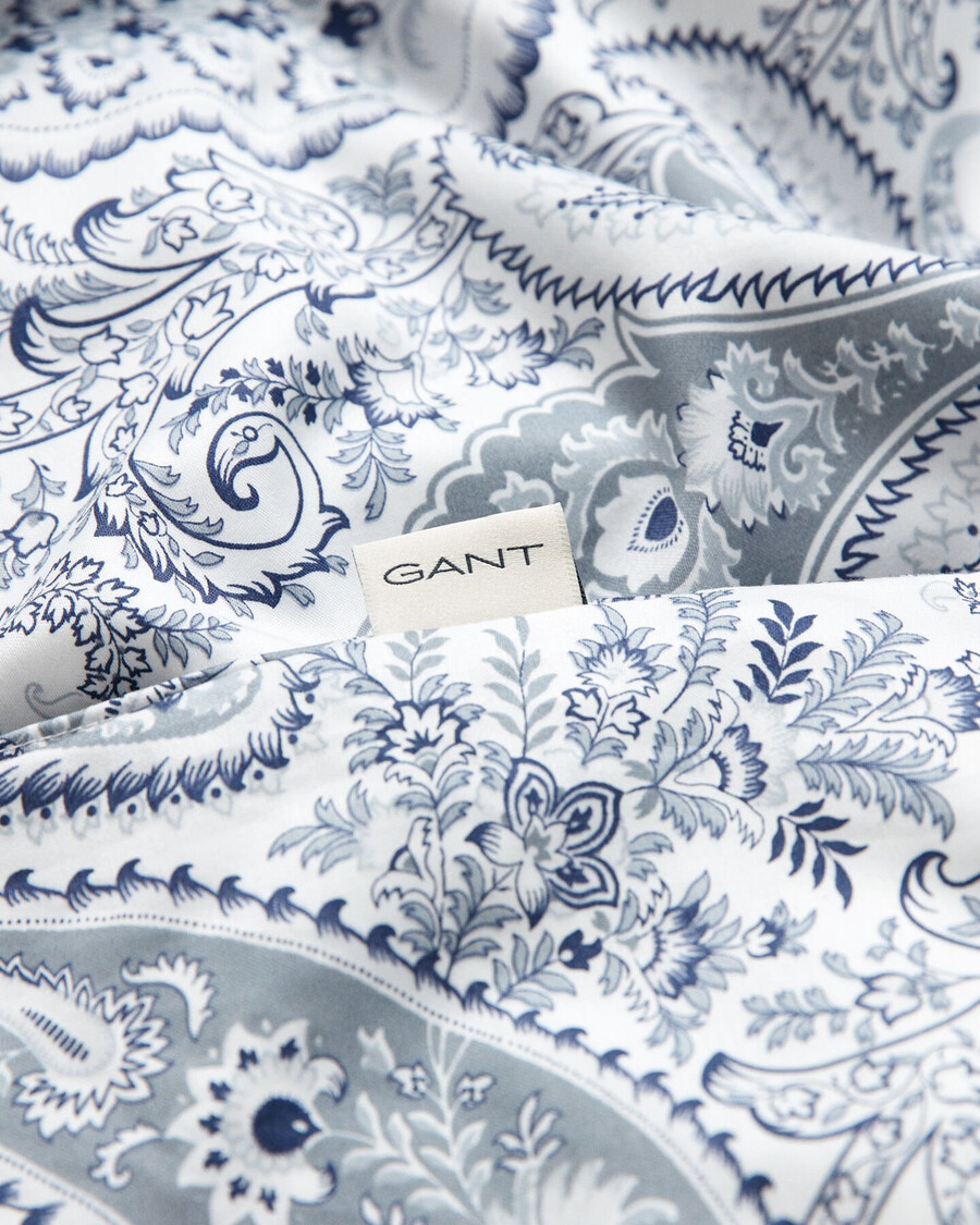 key west paisley tweepersoons dekbed - heather grey