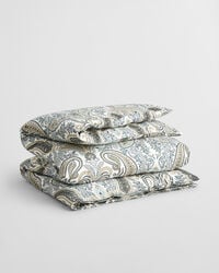 key west paisley tweepersoons dekbed - donkergrijs