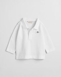 baby shield piqué rugger - wit