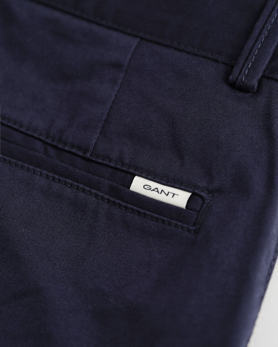 kinderchinos met normale pasvorm - marineblauw