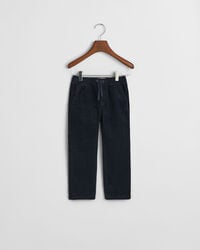 kinder corduroy pullonbroek - avondblauw
