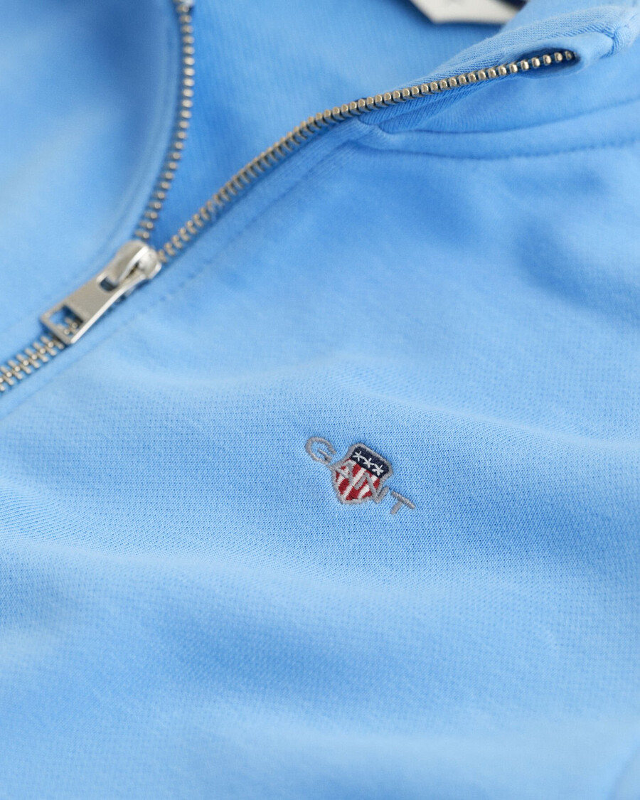teens shield halfzip sweatshirt - droomblauw