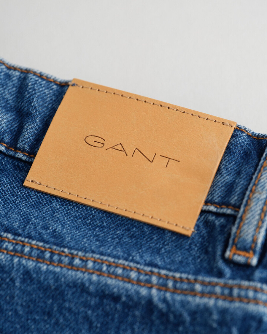 relaxte jeans voor tienerjongens - lichtblauw