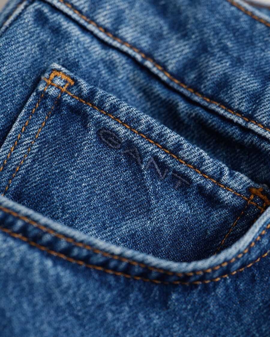 relaxte jeans voor tienerjongens - lichtblauw