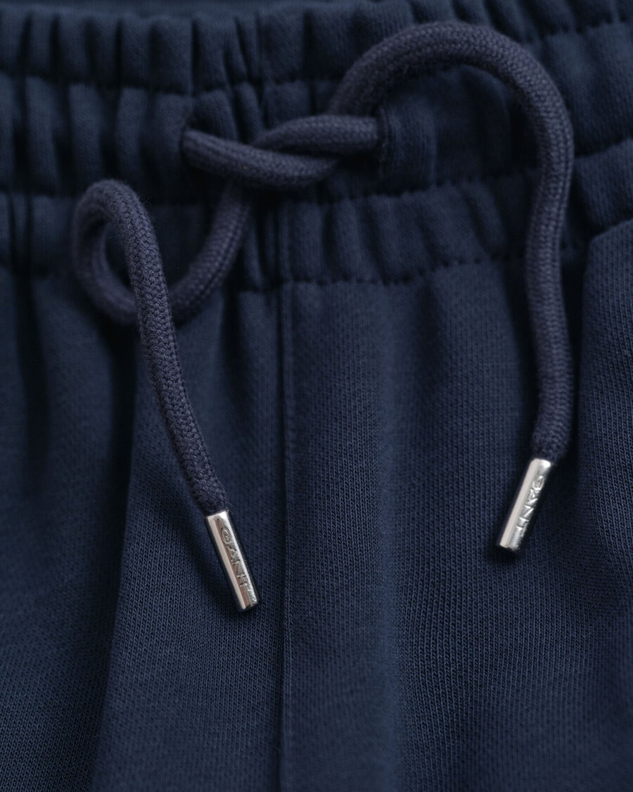 grafische joggingbroek voor tienerjongens - avondblauw