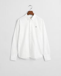 teens shield oxford-shirt - wit