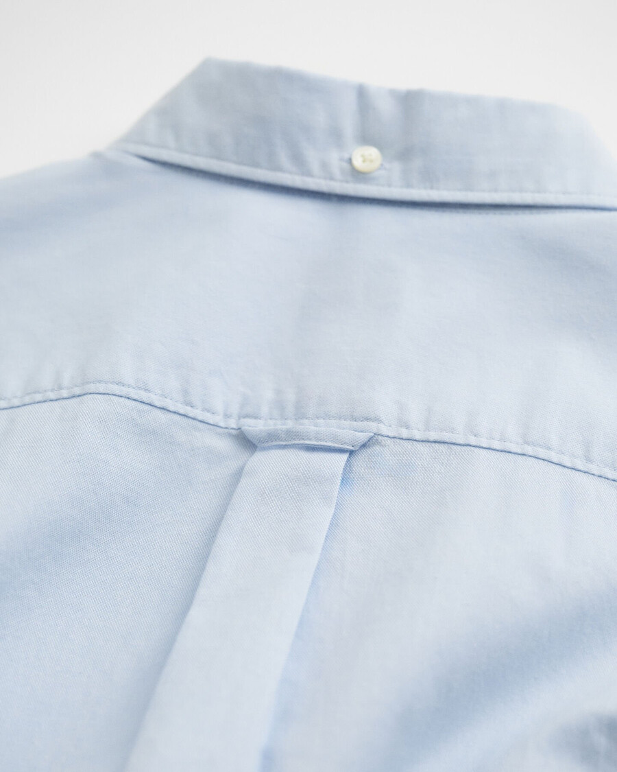 teens shield oxford shirt - capri blauw
