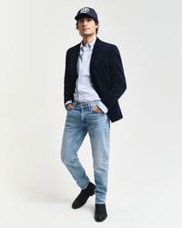 slim fit jeans - lichtblauw vintage