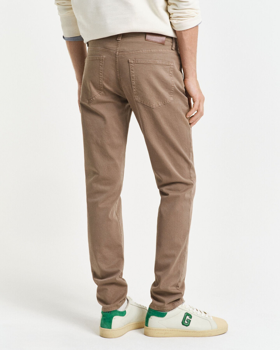 slim fit desert jeans - desert brown