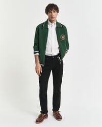 slim fit desert jeans - zwart