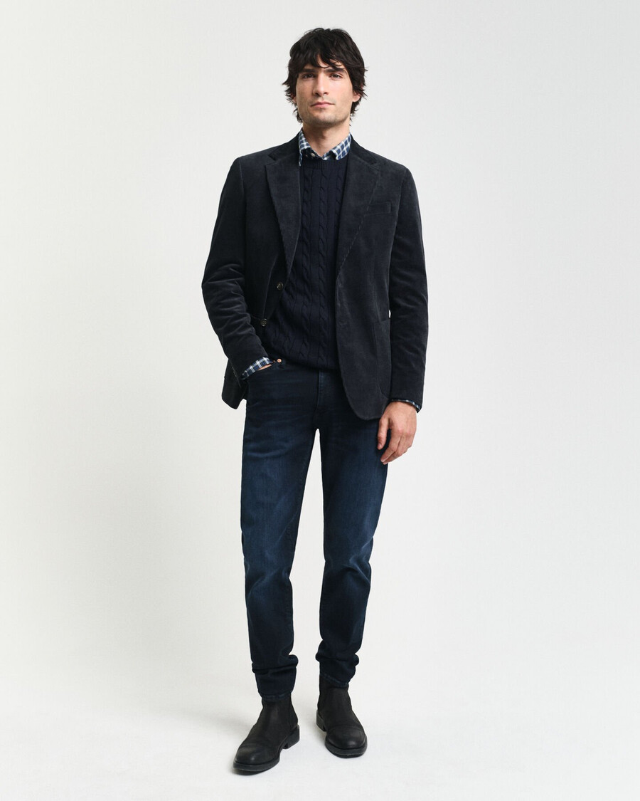 extra slim fit active recover jeans - zwart vintage