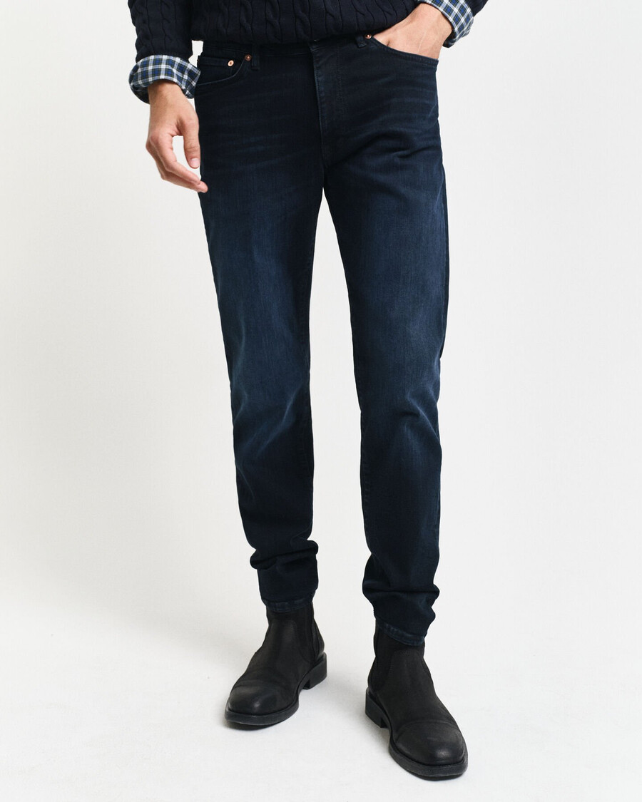 extra slim fit active recover jeans - zwart vintage