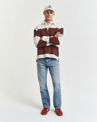 vintage gewassen bootcut jeans - semi-lichtblauw vintage
