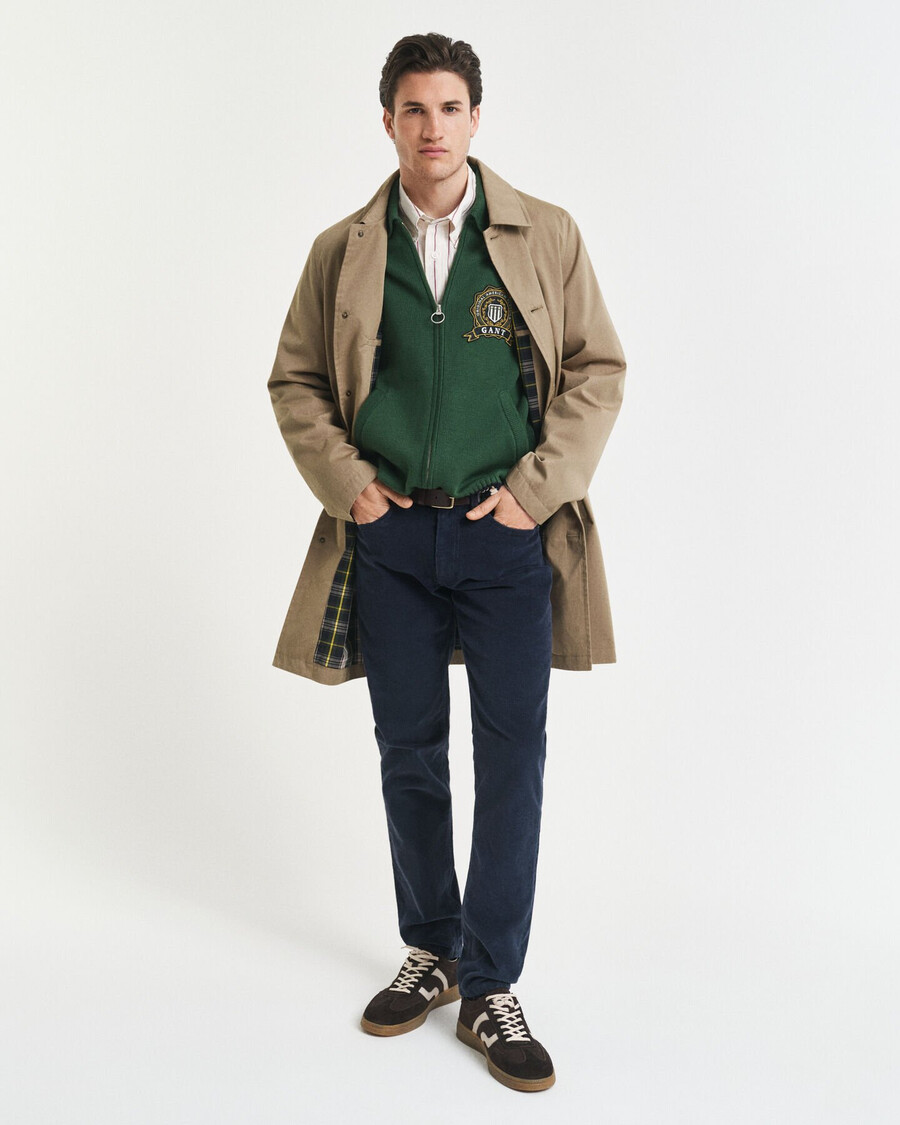 slim fit corduroy jeans - avondblauw