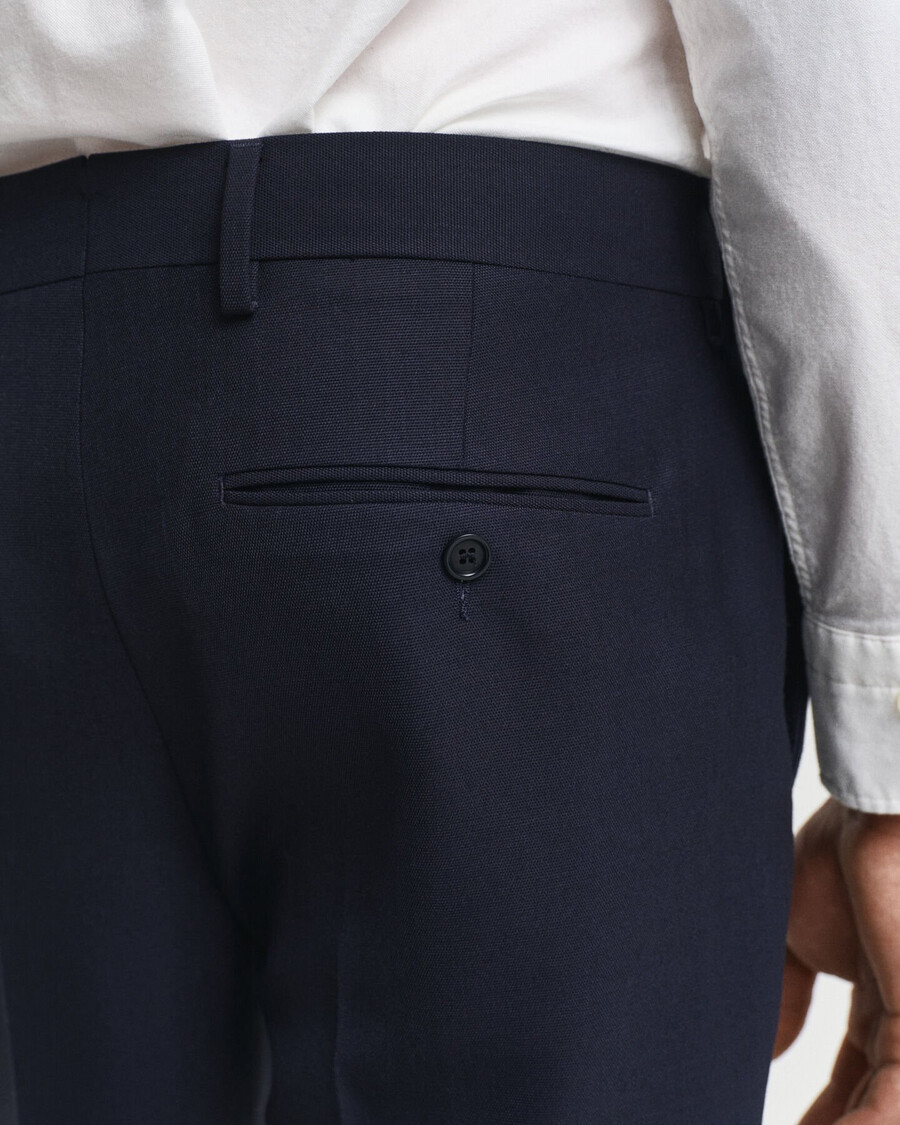 slim fit clubpakbroek - avondblauw