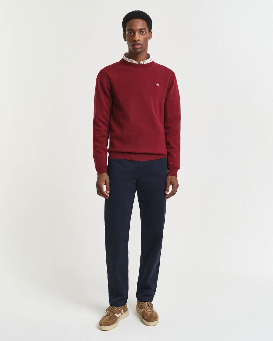 normale pasvorm supercomfortabele chinos - avondblauw