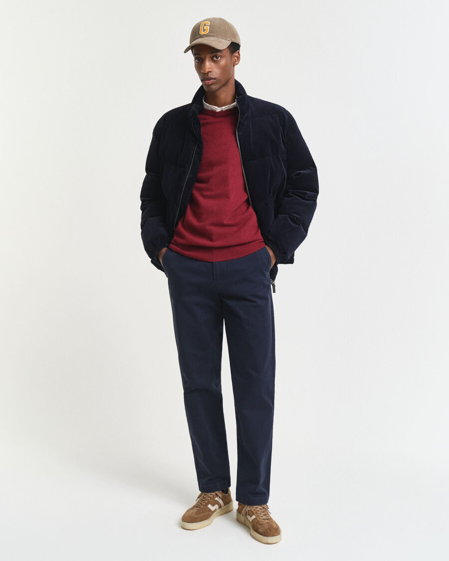 normale pasvorm supercomfortabele chinos - avondblauw