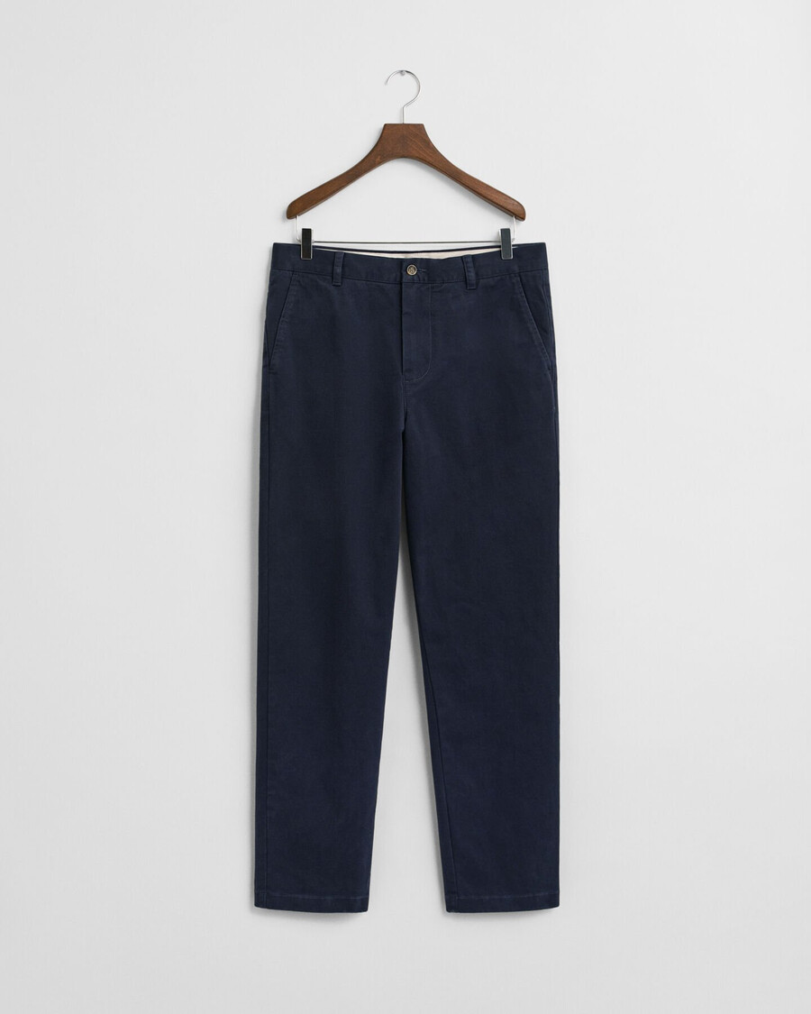normale pasvorm supercomfortabele chinos - avondblauw
