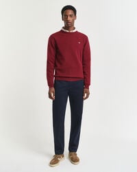 normale pasvorm supercomfortabele chinos - avondblauw