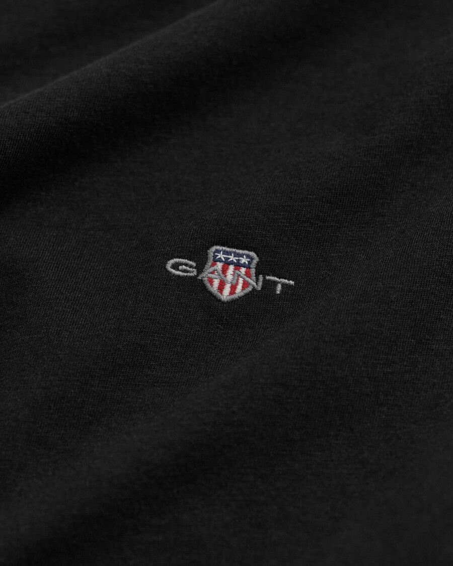shield t-shirt met lange mouwen - zwart