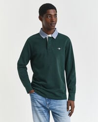 chambray kraag zwaar tapijt - tartan groen