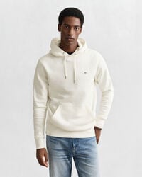shield hoodie - eggshell