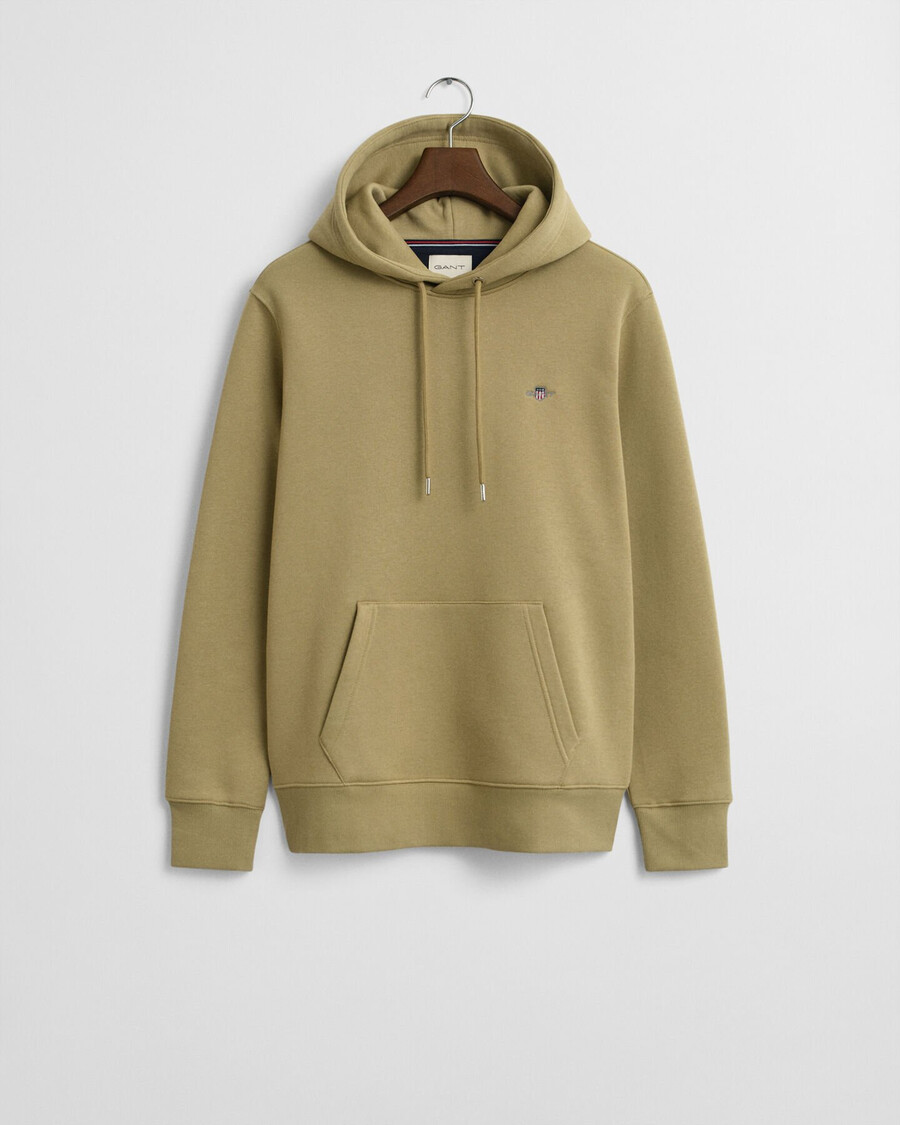 shield hoodie - houtbeige