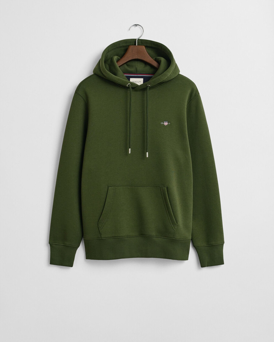 shield hoodie - landgroen