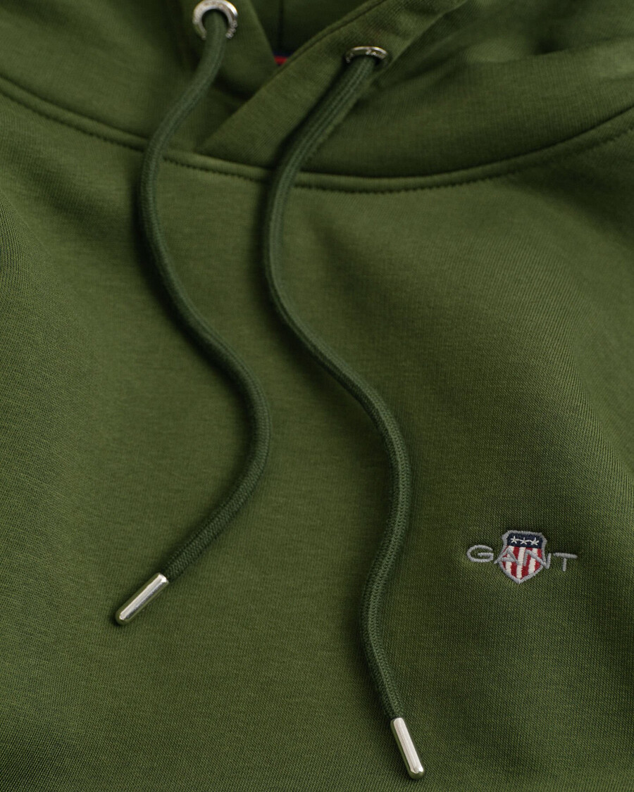 shield hoodie - landgroen