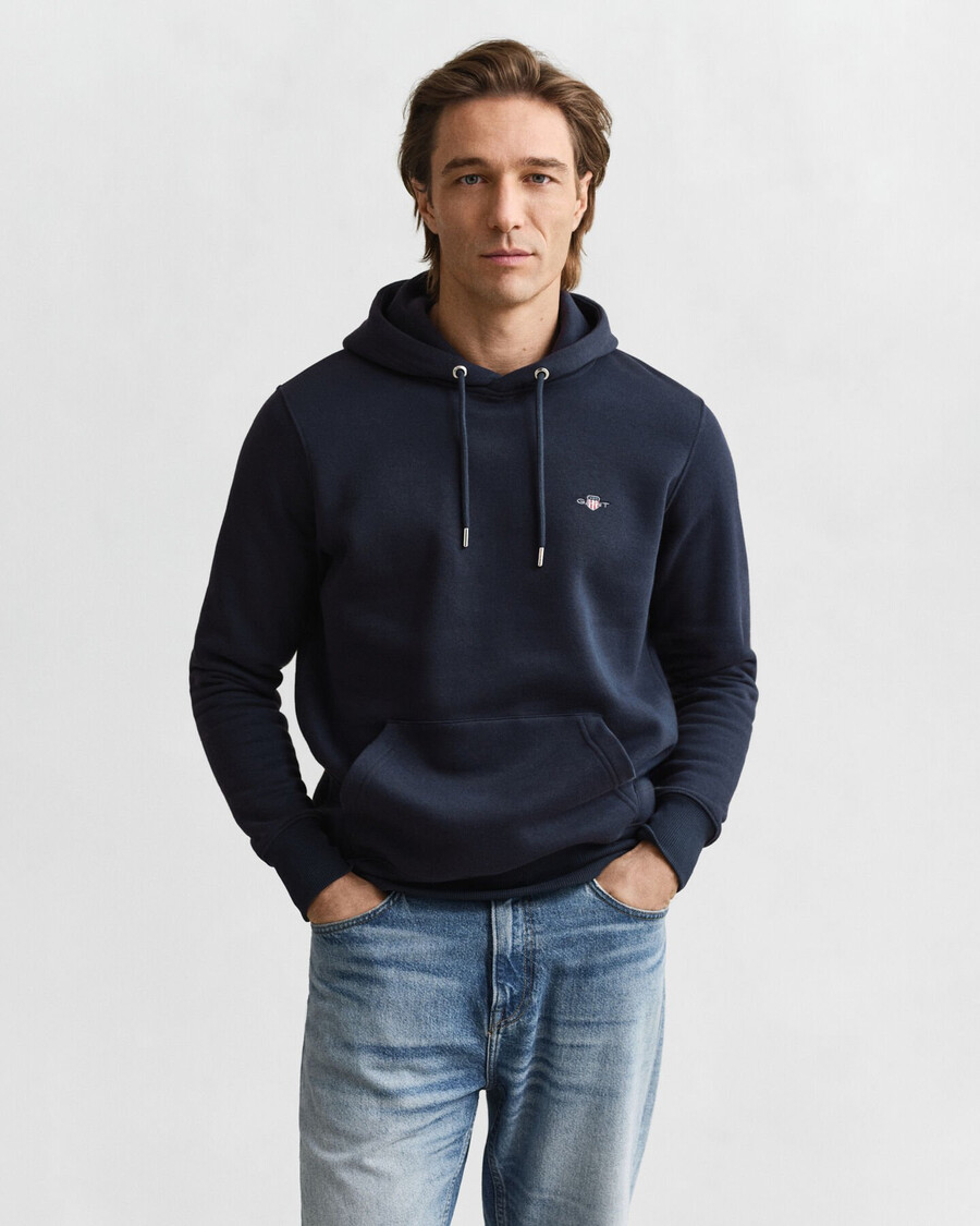 shield hoodie - avondblauw