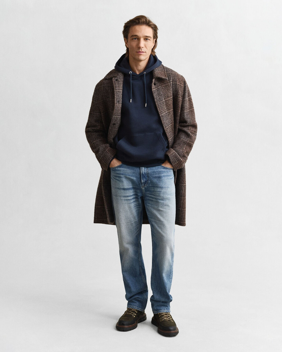 shield hoodie - avondblauw