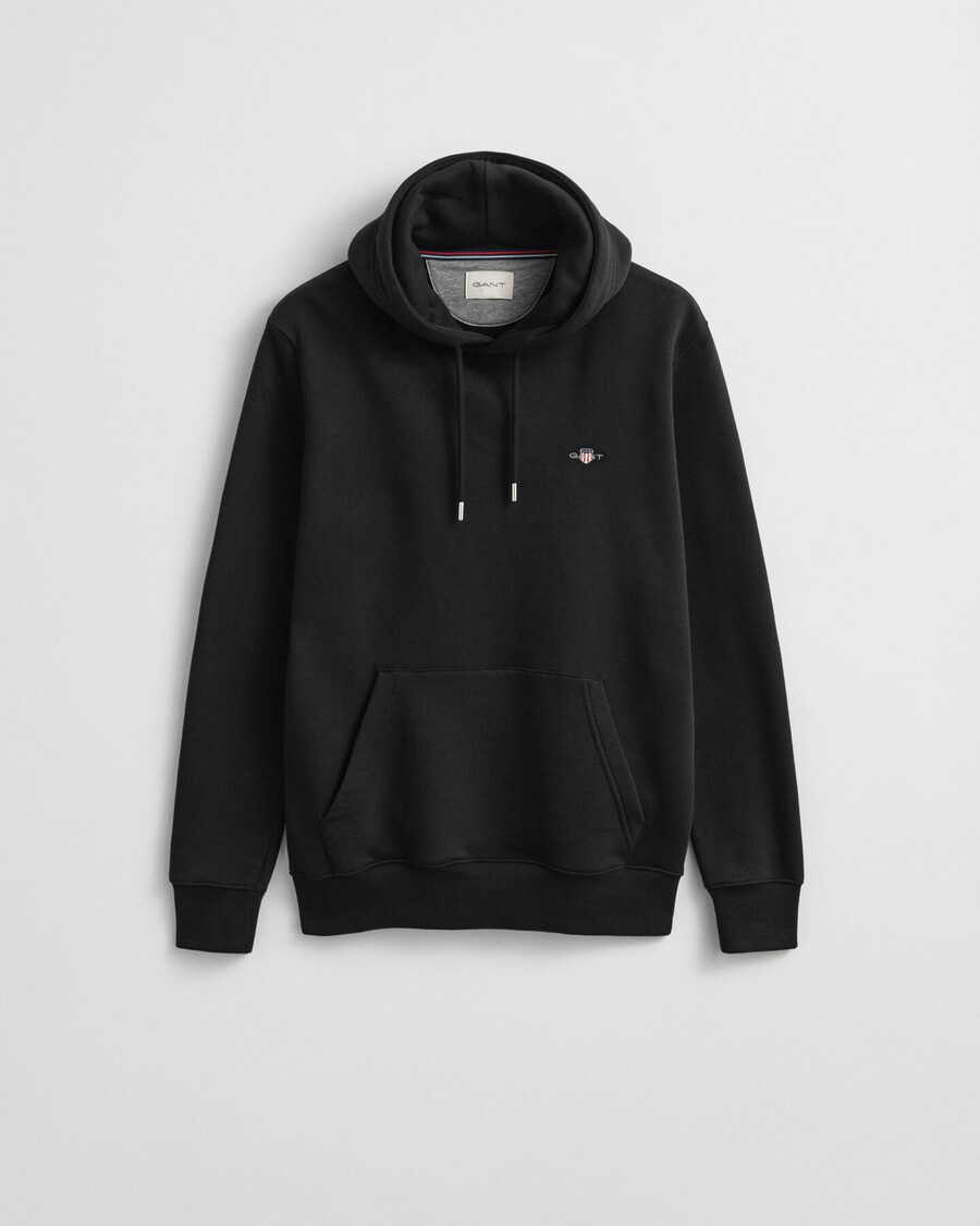 shield hoodie - zwart