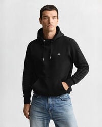 shield hoodie - zwart