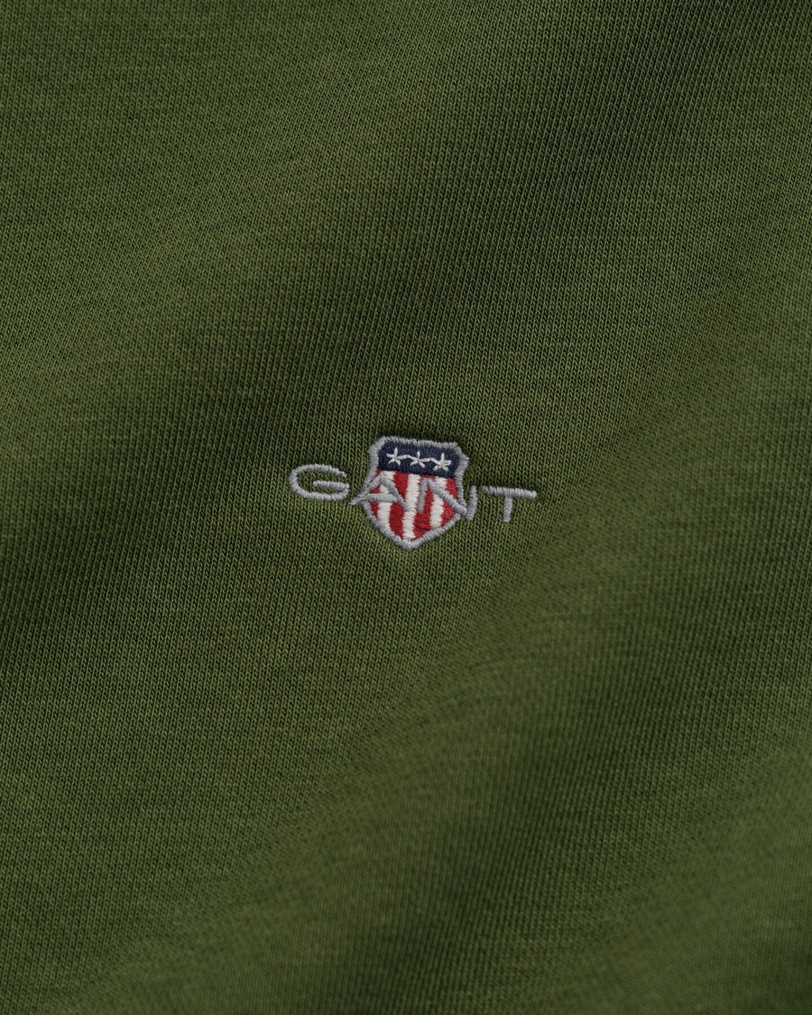 shield halfzip sweatshirt - landelijk groen