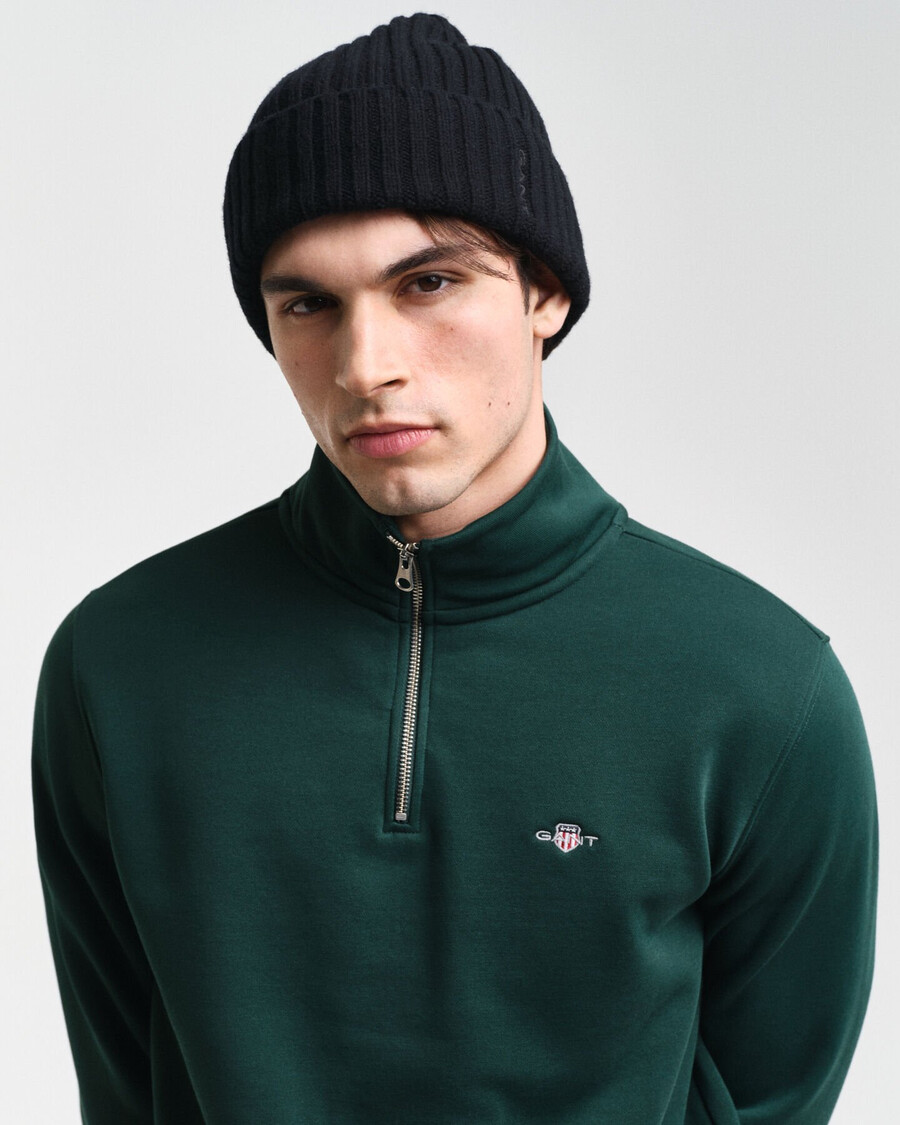 shield halfzip sweatshirt - tartan groen