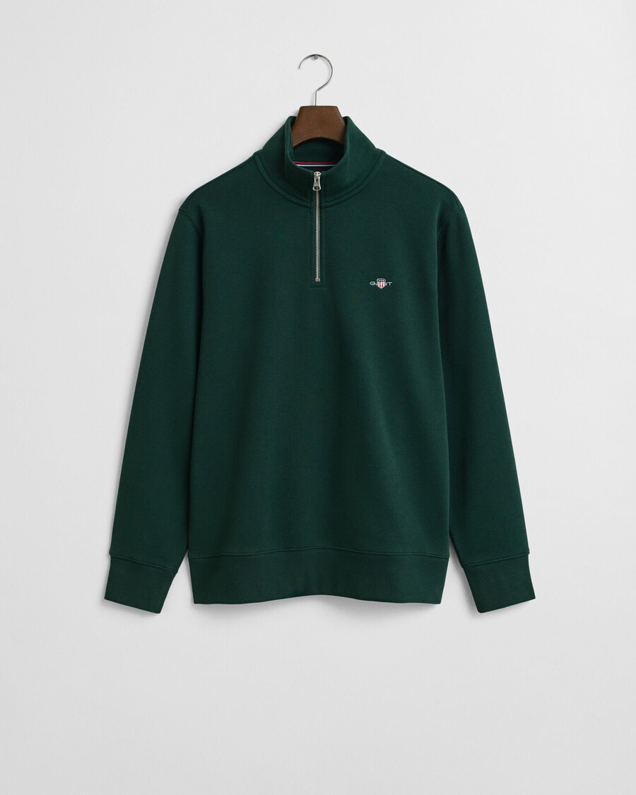 shield halfzip sweatshirt - tartan groen