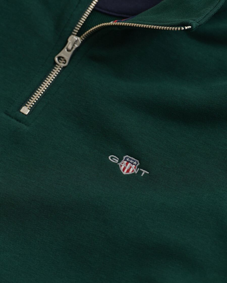 shield halfzip sweatshirt - tartan groen