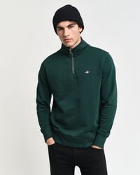 shield halfzip sweatshirt - tartan groen