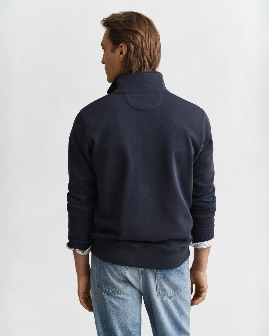 shield halfzip sweatshirt - avondblauw