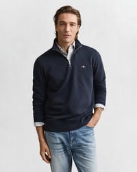 shield halfzip sweatshirt - avondblauw