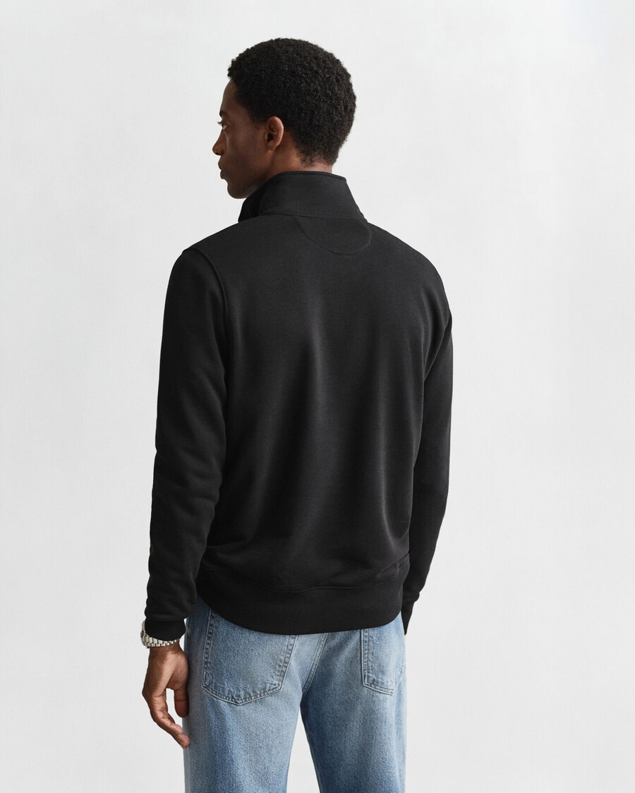 shield halfzip sweatshirt - zwart