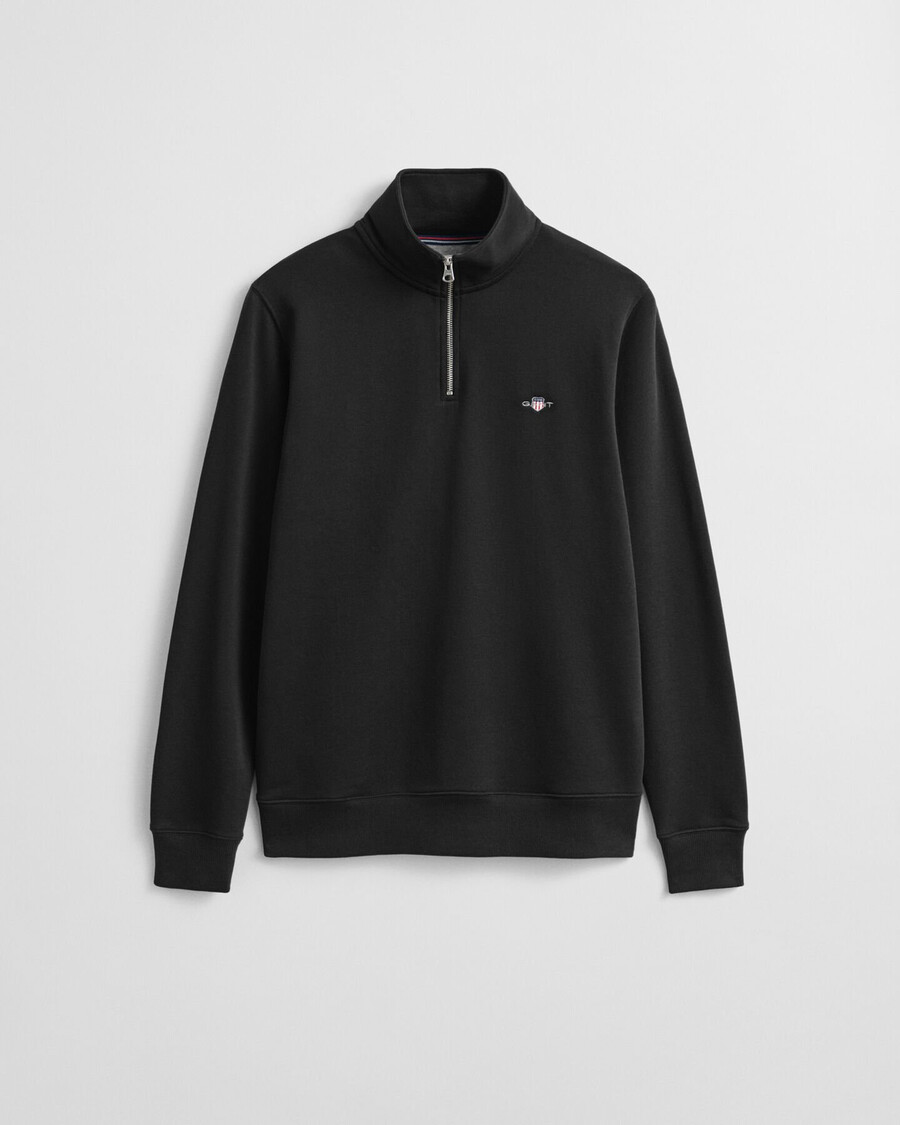 shield halfzip sweatshirt - zwart