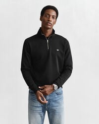 shield halfzip sweatshirt - zwart