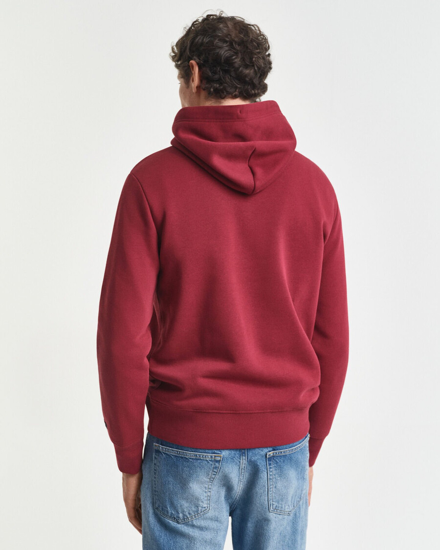 hoodie met logo en logo - plumped red