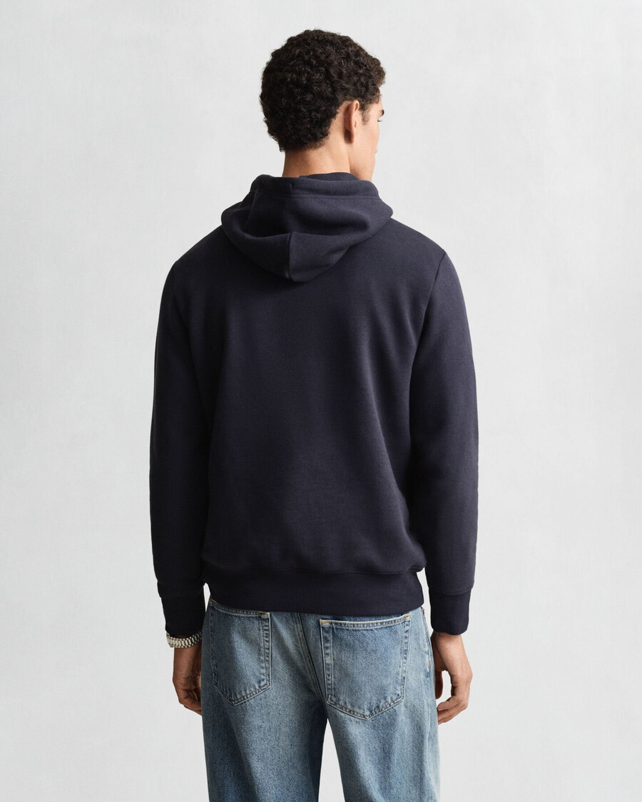 hoodie met print - avondblauw