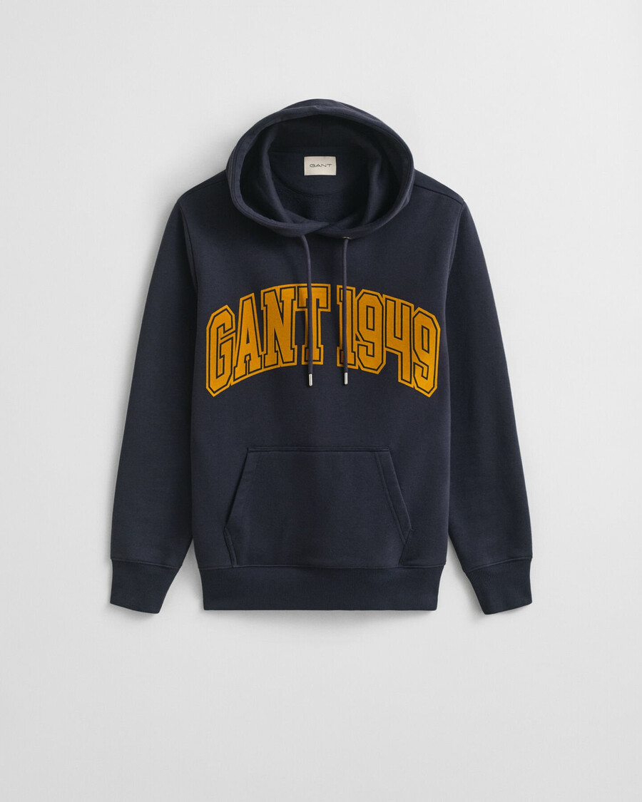 hoodie met print - avondblauw