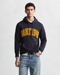 hoodie met print - avondblauw