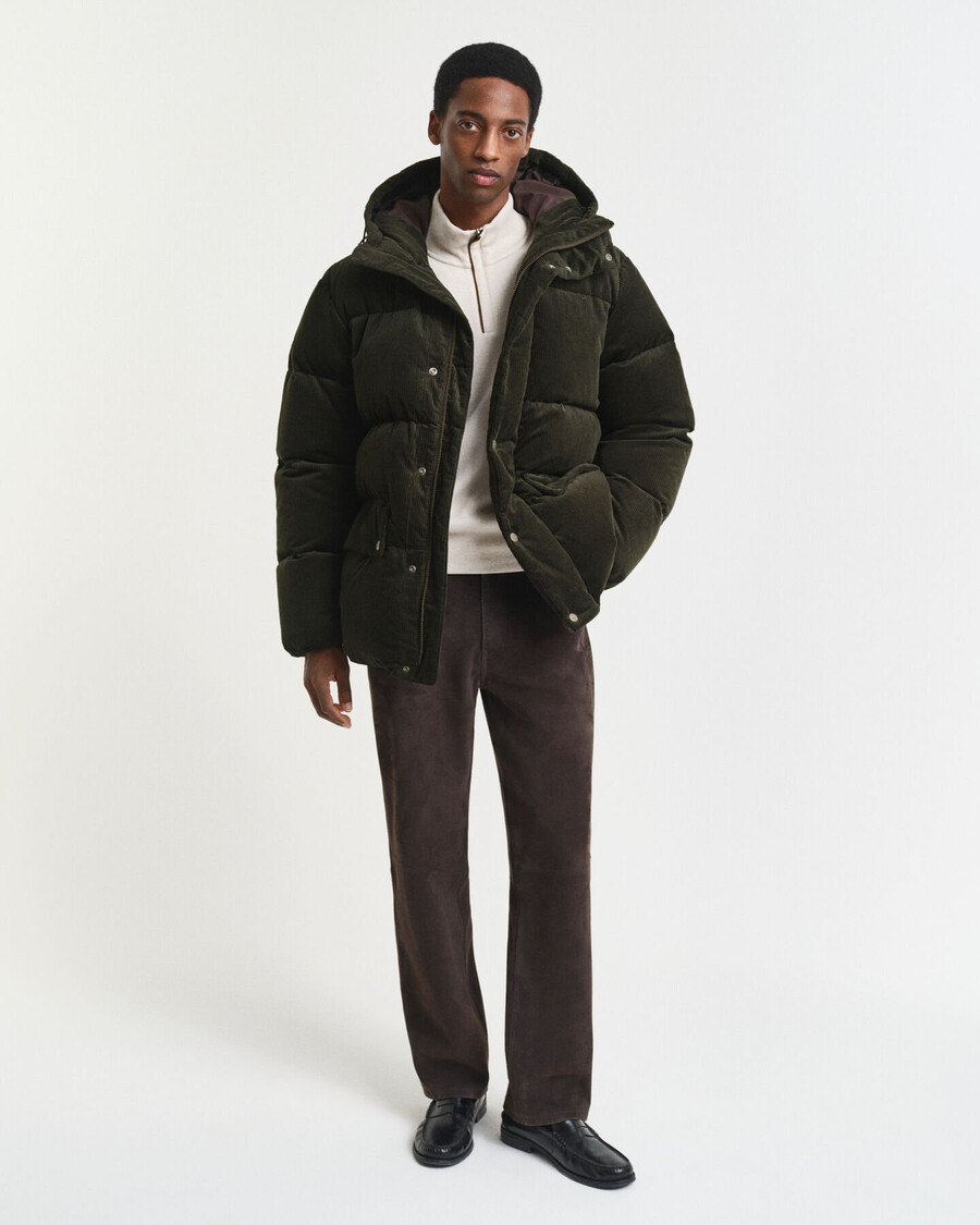 sacker rib halfzip sweatshirt - crème