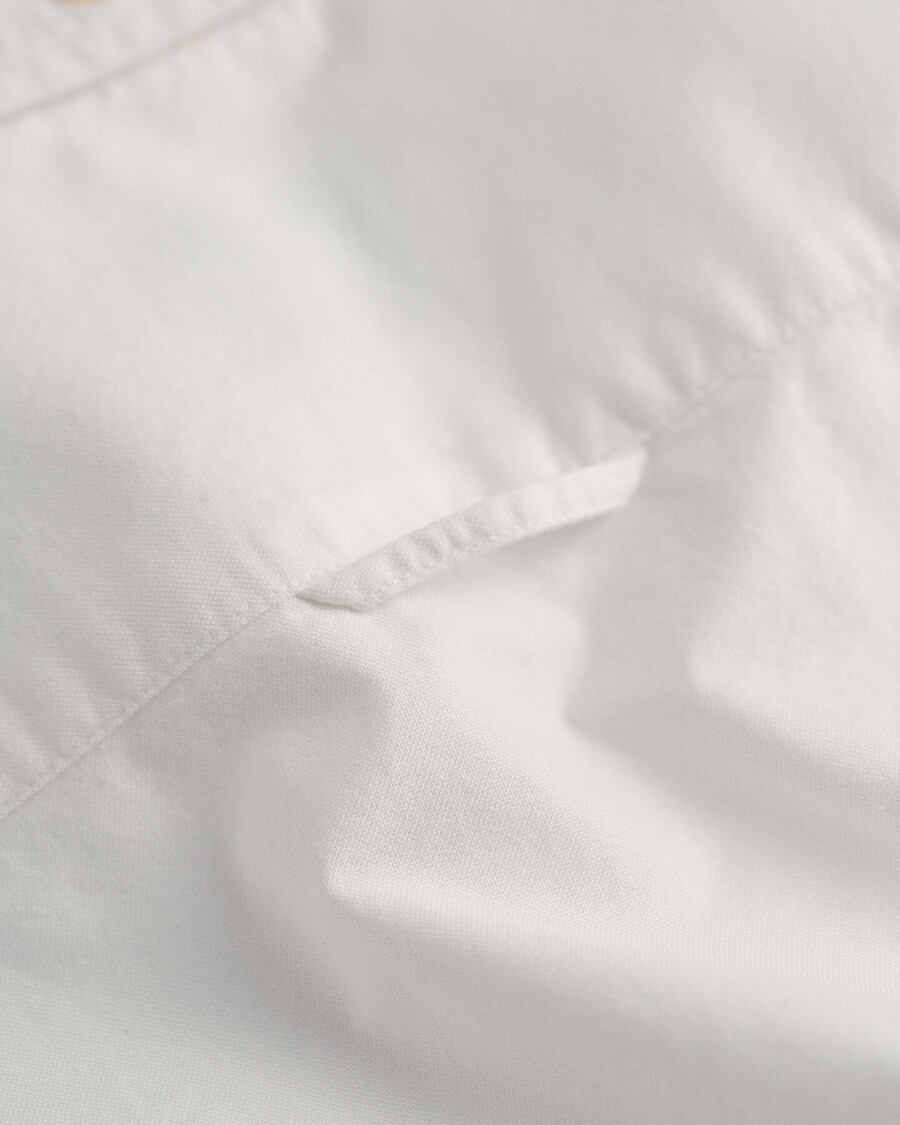 slim fit klassiek oxford overhemd - wit